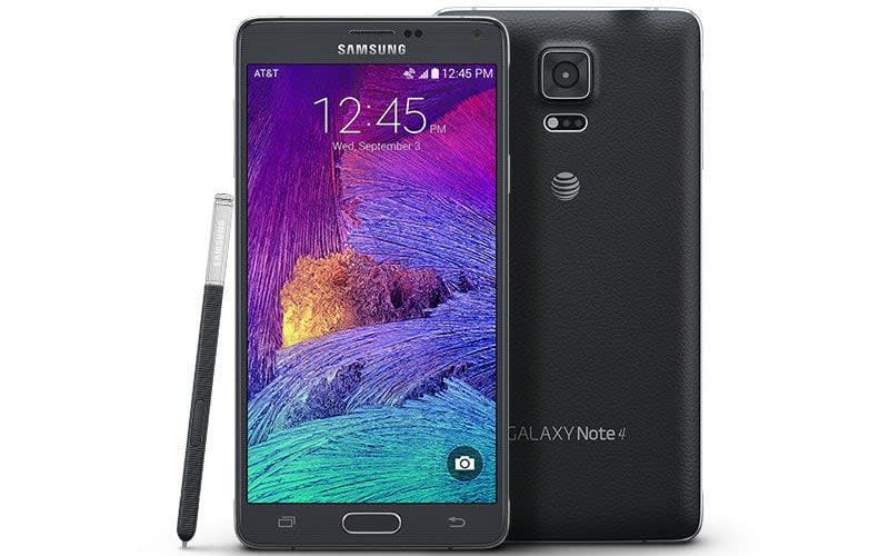 Samsung released the Galaxy Note 4 in 2014 - Samsung