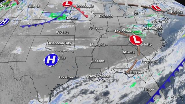 Mild weather Tuesday ahead of more wet weather mid-week