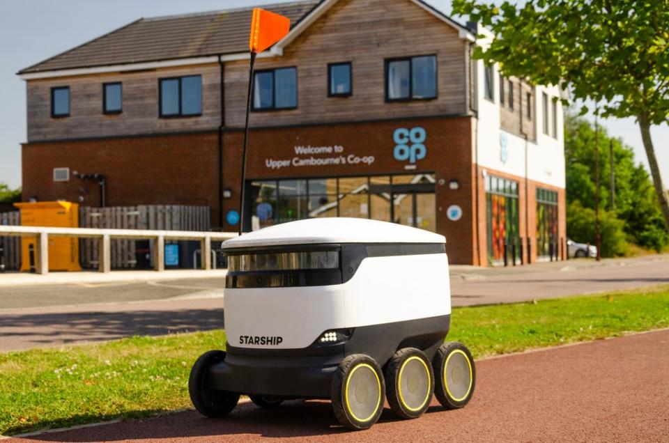 Co-op is investing in its partnership with a robot company (Co-op/PA)