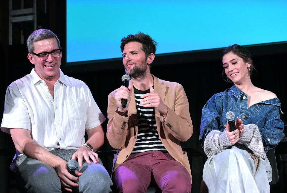 Rob Thomas, Adam Scott, Lizzy Caplan