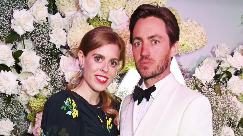 Princess Beatrice and Edoardo Mapelli Mozzi attend Vogue World