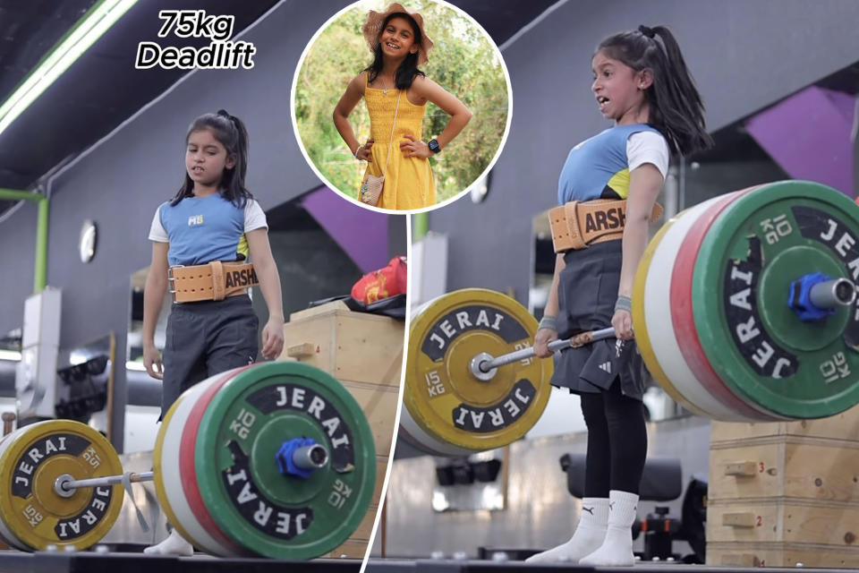 Nine-year-old Indian weightlifter Arshia Goswami proved that powerful things can come in small packages after she deadlifted a back-breaking 165 pounds, as seen in an Instagram video with 48 million views.
