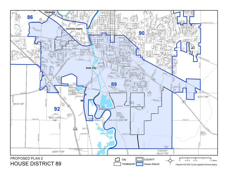 Iowa House District 89