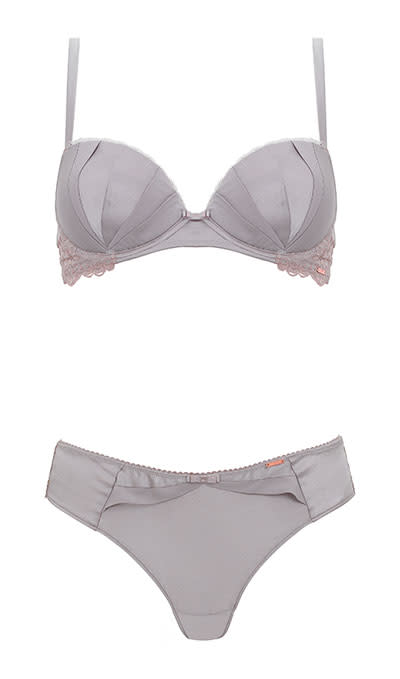 Rosie for Autograph<br><br>Light Taupe Pad Bra - £22.50 <br>Brazilian Knicker - £12.50