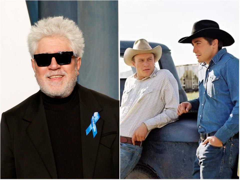 Pedro Almodóvar and Brokeback Mountain (Getty / Rex Features)