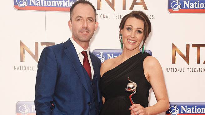 Suranne Jones and Laurence Akers