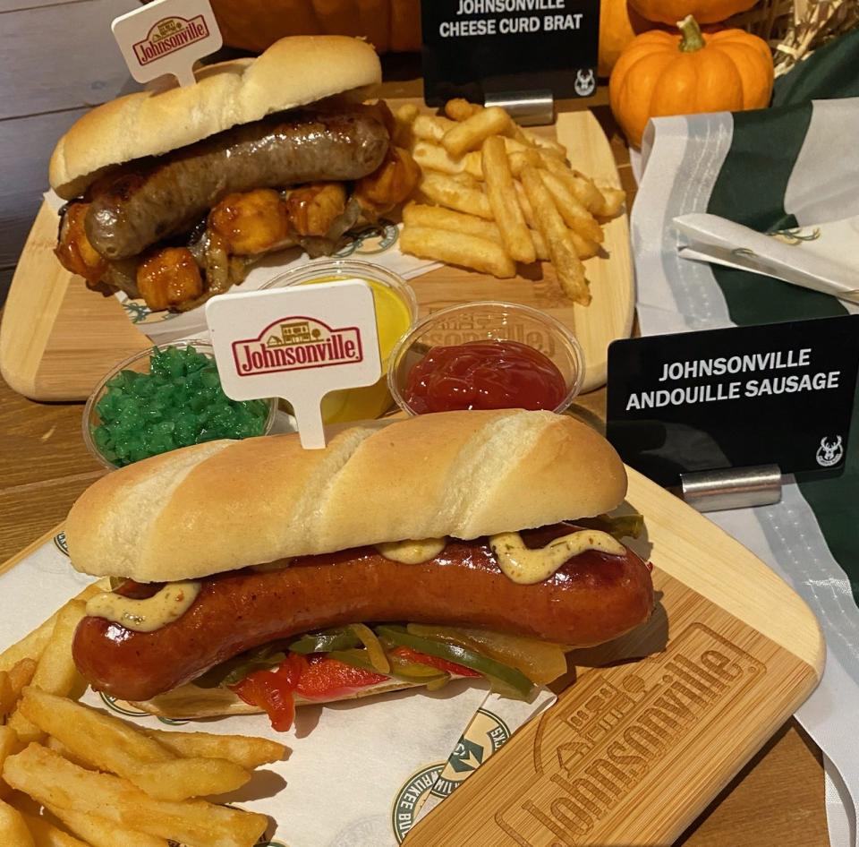 Johnsonville has become the new official sausage of the Bucks. Fans can expect bratwursts, beef hot dogs, Rookie dogs, summer sausage sticks, and rotating specials at Fiserv Forum.