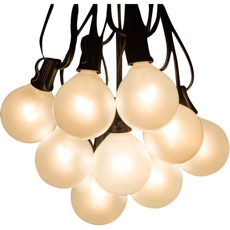 4) 50-Foot Outdoor String Lights, 50 Bulbs