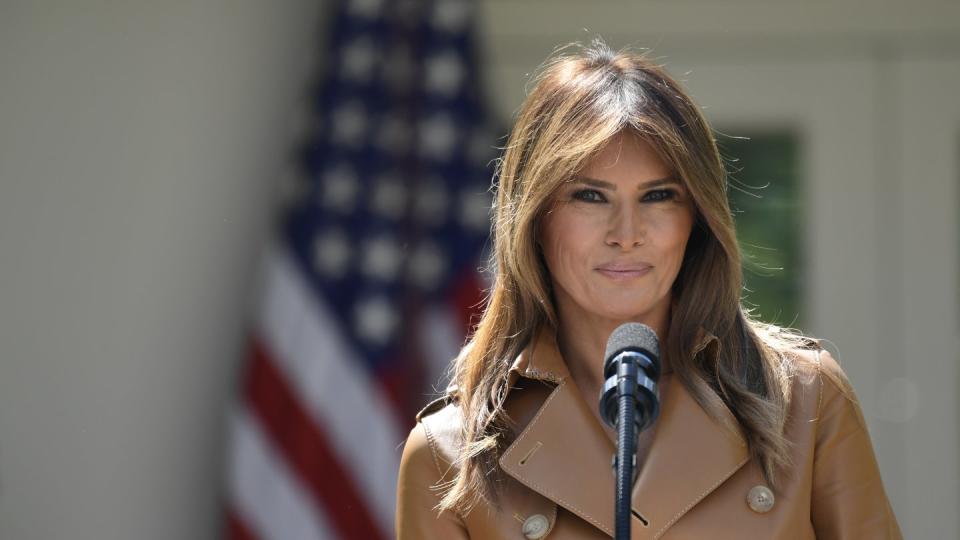 First Lady Melania Trump hat sich entschieden gegen die Praxis der Einwanderungsbehörden, Familien zu trennen, ausgesprochen. Susan Walsh, AP