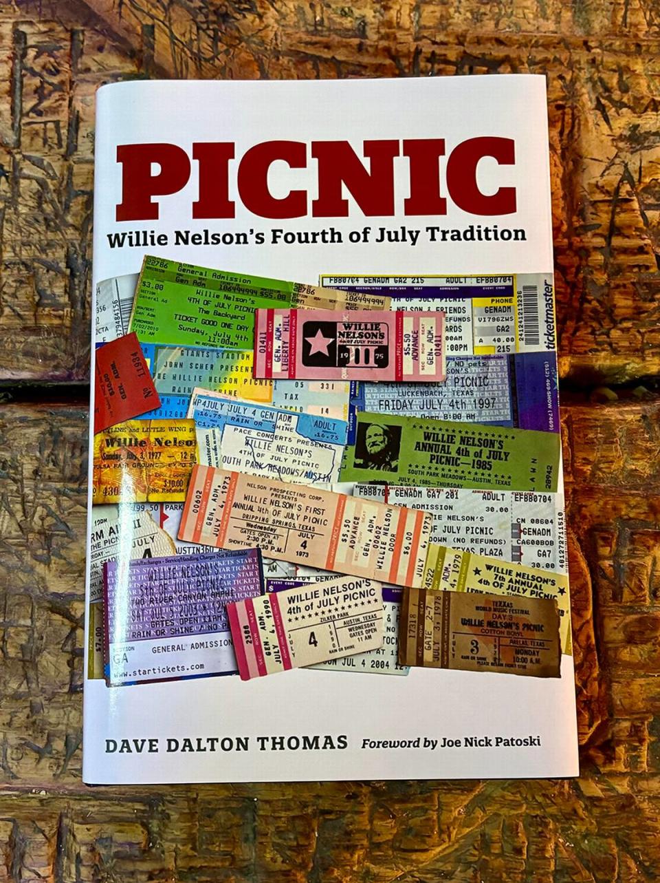 Dave Thomas’ new book “Picnic: Willie Nelson’s Fourth of July Tradition,” is available now. Courtesy of Dave Thomas