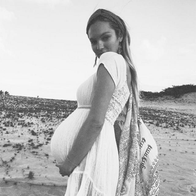 Candice Swanepoel Just Shared The First Photo Of Her Baby Bump—Come See!