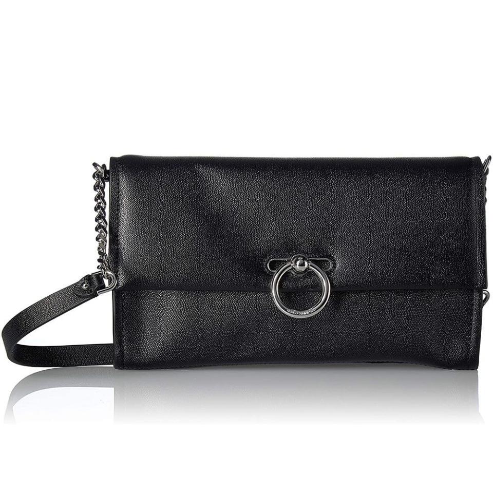 <p><strong>Rebecca Minkoff</strong></p><p>amazon.com</p><p><strong>$68.70</strong></p><p><a href="https://www.amazon.com/dp/B07Q3YK5BD?tag=syn-yahoo-20&ascsubtag=%5Bartid%7C10049.g.34329922%5Bsrc%7Cyahoo-us" rel="nofollow noopener" target="_blank" data-ylk="slk:Shop Now;elm:context_link;itc:0;sec:content-canvas" class="link ">Shop Now</a></p><p>Found: A little black bag that goes with everything. </p>
