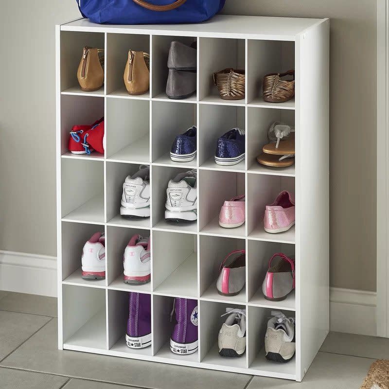 ClosetMaid 25-Pair Stackable Shoe Rack