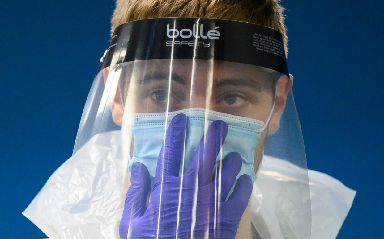 A medic wearing PPE - Leon Neal /Getty Images Europe 