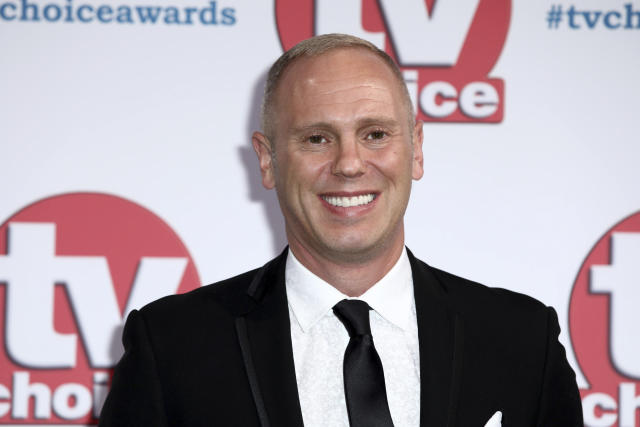 Tv Personality Rob Rinder poses for photographers on arrival at the TV Choice Awards in central London on Monday, Sept. 9, 2019. (Photo by Grant Pollard/Invision/AP)