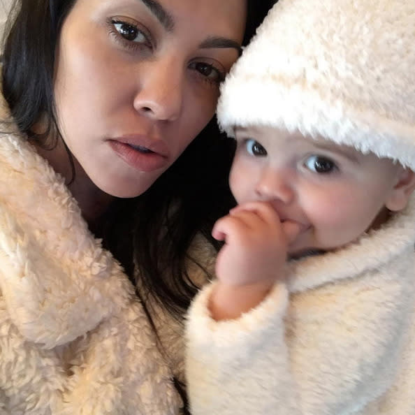 Kourtney Kardashian, with baby Reign Disick: “First Thanksgiving. #blessed” -@kourtneykardash