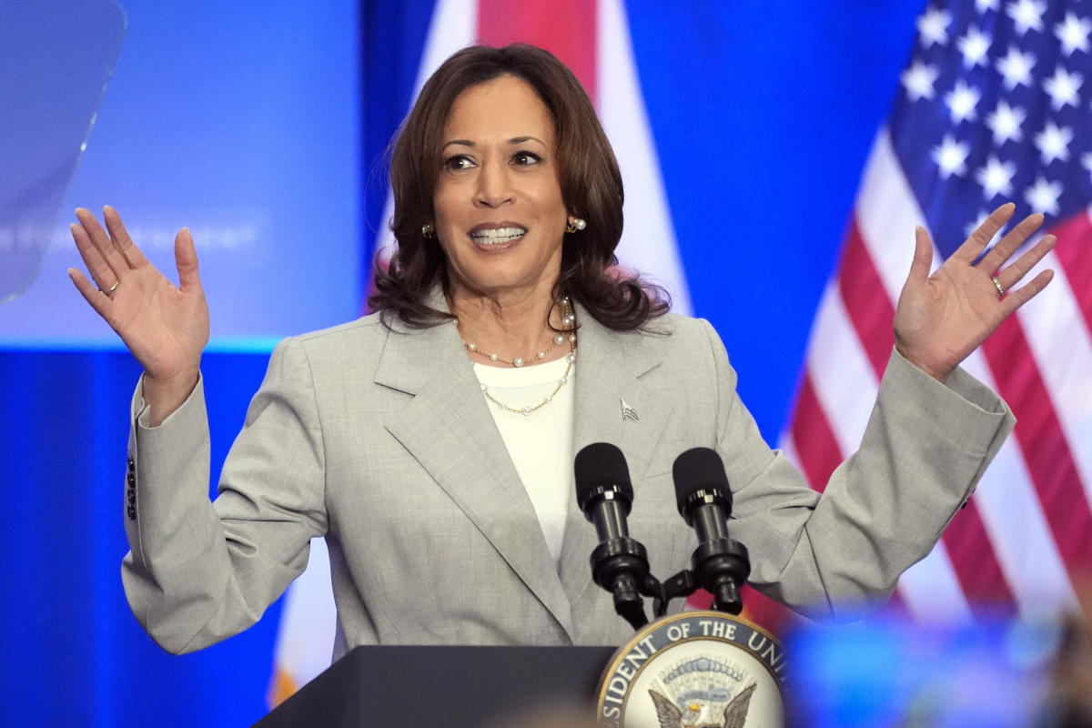 Kamala Harris on Biden