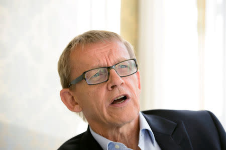 A file photo from September 07, 2015 shows Swedish statistician Hans Rosling. TT News Agency/Henrik Montgomery via REUTERS