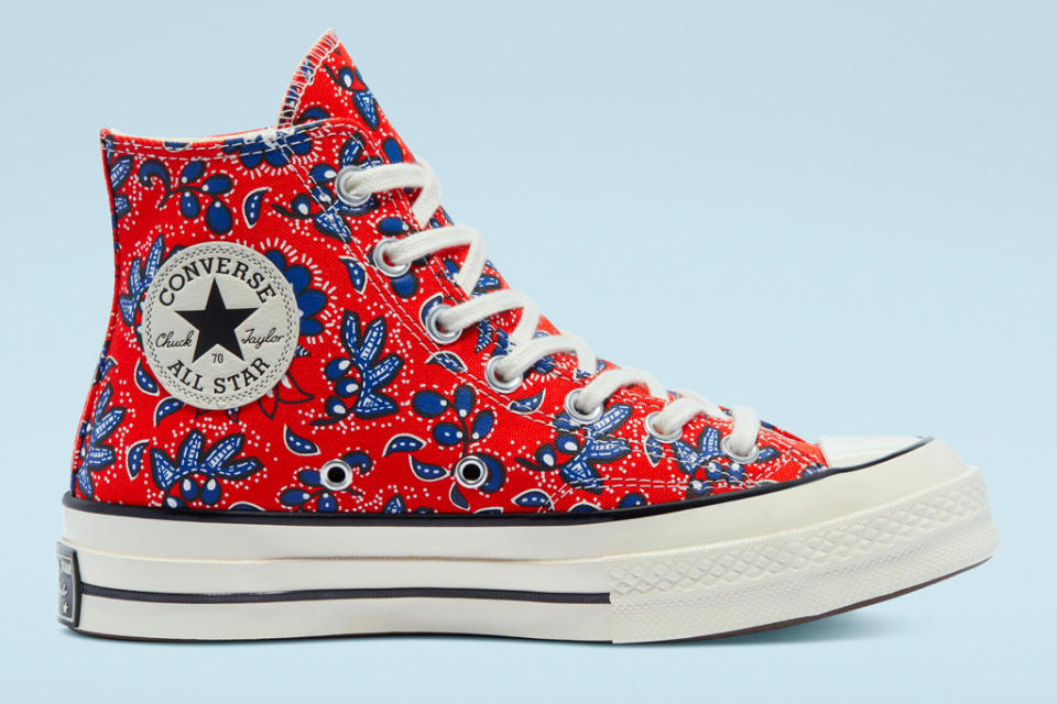 converse, sneakers, floral