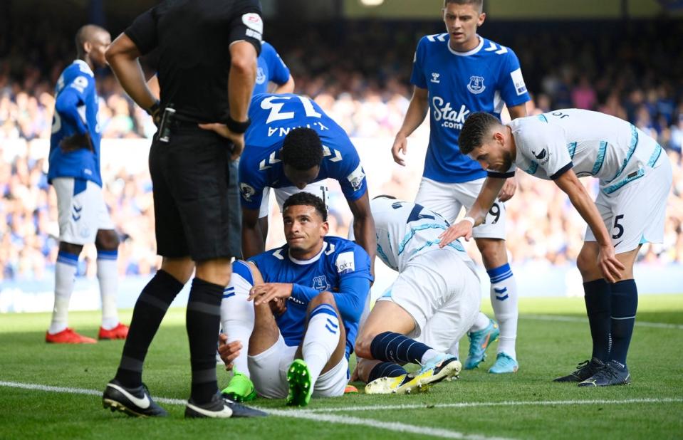 Ben Godfrey suffered the injury against Chelsea  (Reuters)