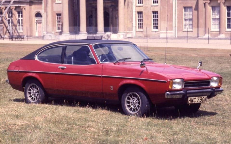 Ford Capri Mk2 hatchback offered more space and more practicality