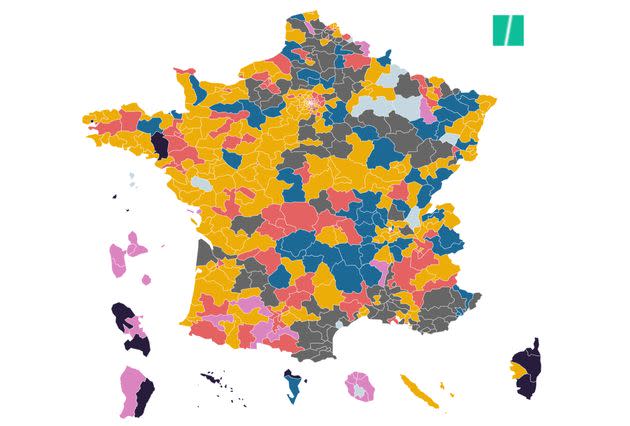 résultats législatives 2022 (Photo: Le HuffPost)