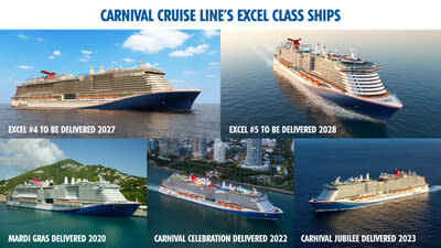 Carnival Cruise Line's Excel Class Ships