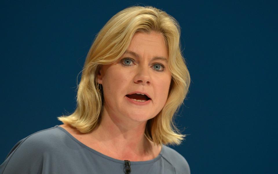 Justine Greening, the women and equalities minister - Credit:  Ben Birchall/PA