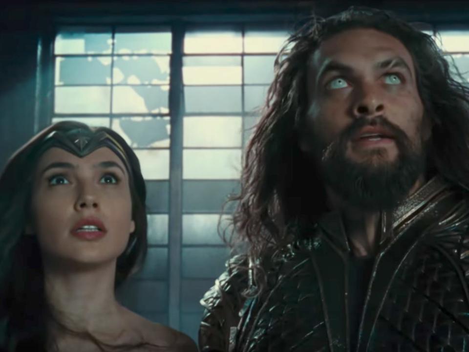 justice league wonder woman aquaman