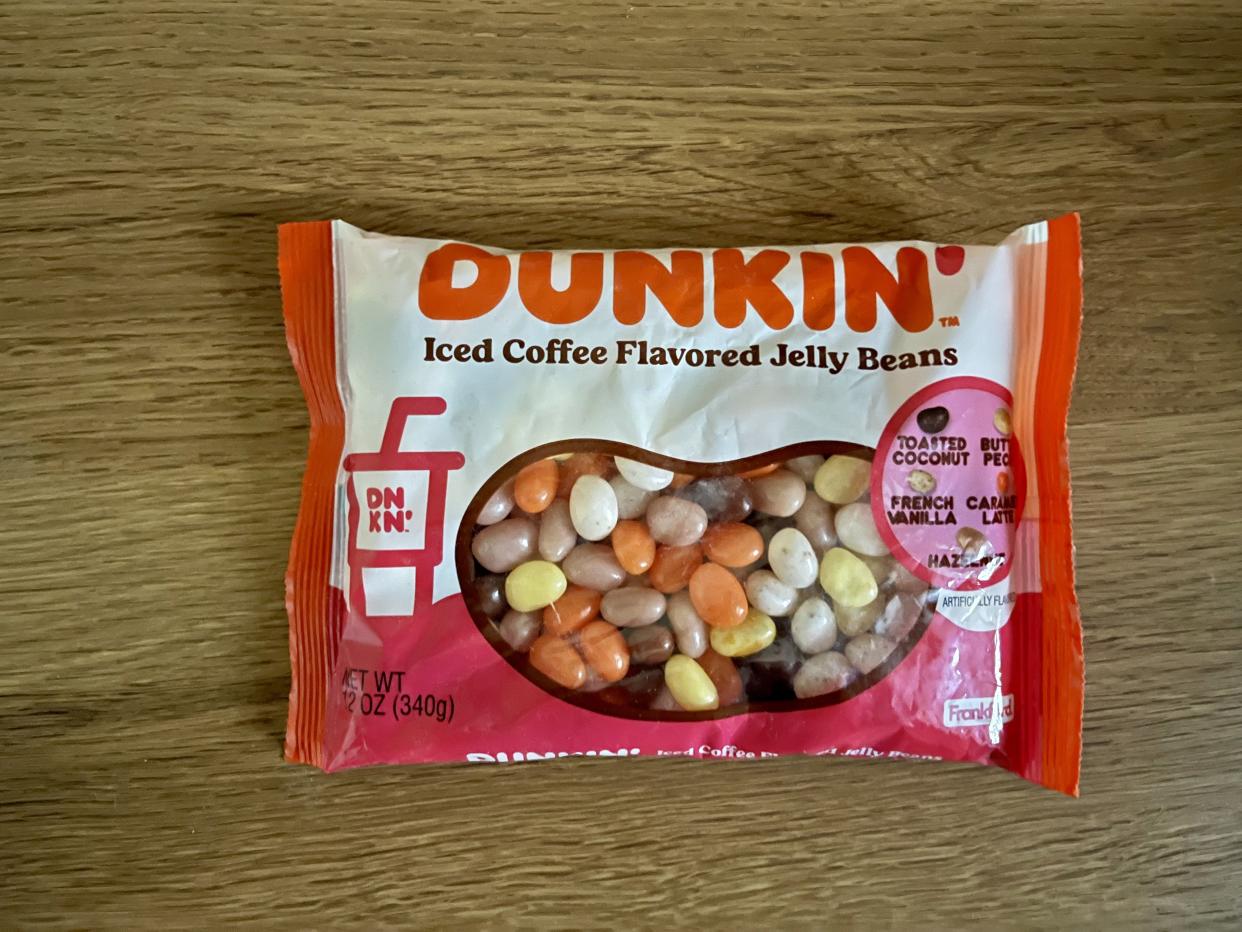 dunkin donuts iced coffee flavored jelly beans