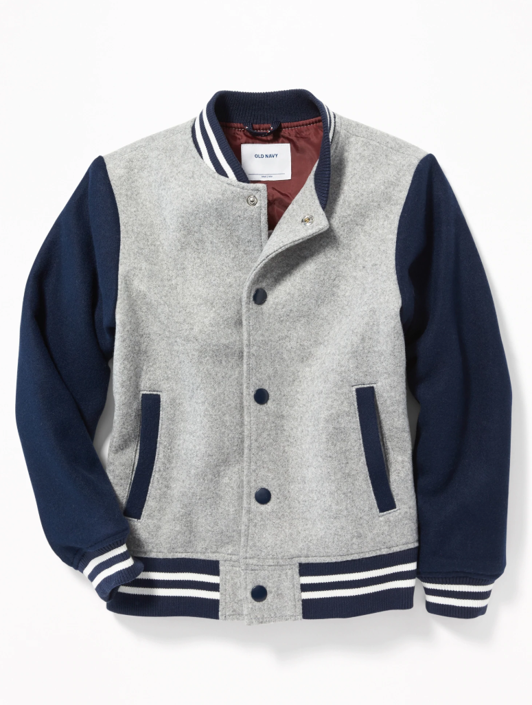 Old Navy Snap-Front Bomber Jacket for Boys