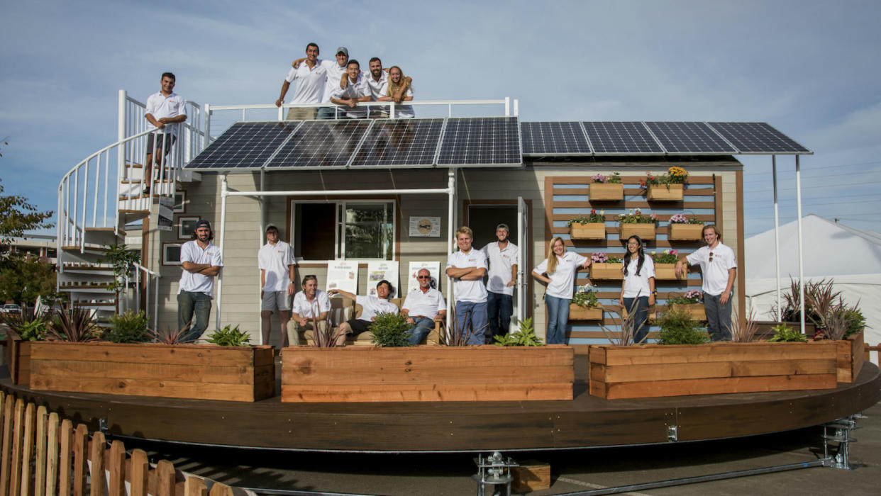 Santa Clara Unversity rEvolve tiny house