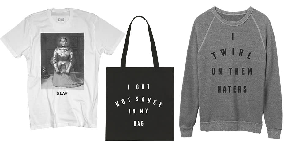 Beyonce Formation merchandise