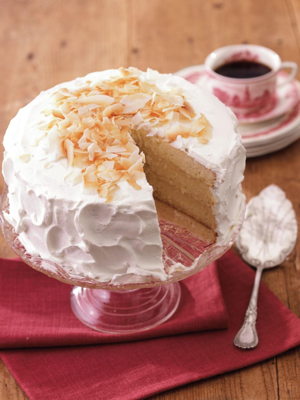 Classic Coconut Cake