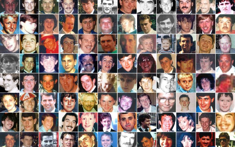 The full list of the victims of the Hillsborough disaster  - Credit: PA