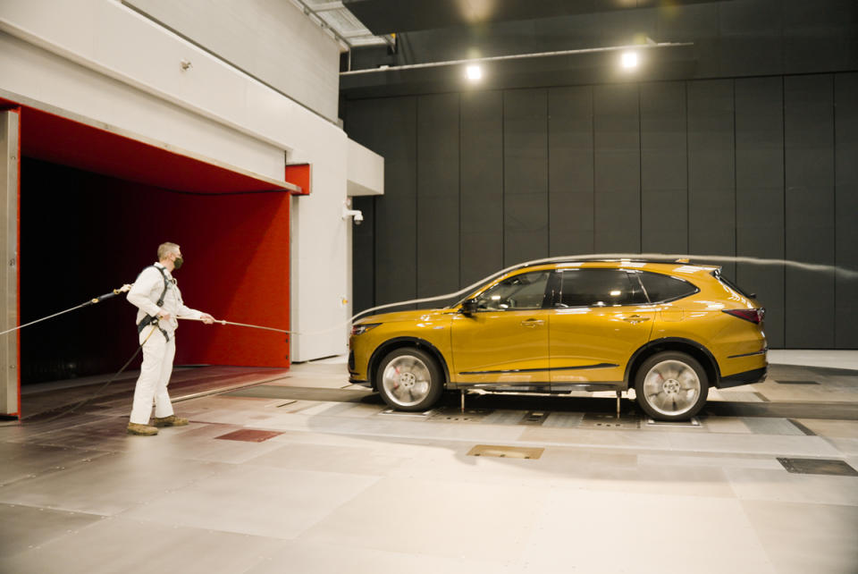 Honda HALO wind tunnel