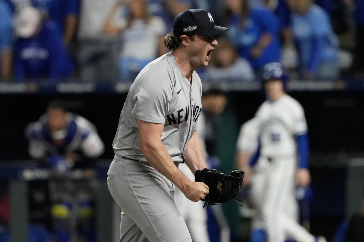 MLB playoffs: Yankees advance to ALCS with win over Royals; Guardians force ALDS Game 5 against Tigers