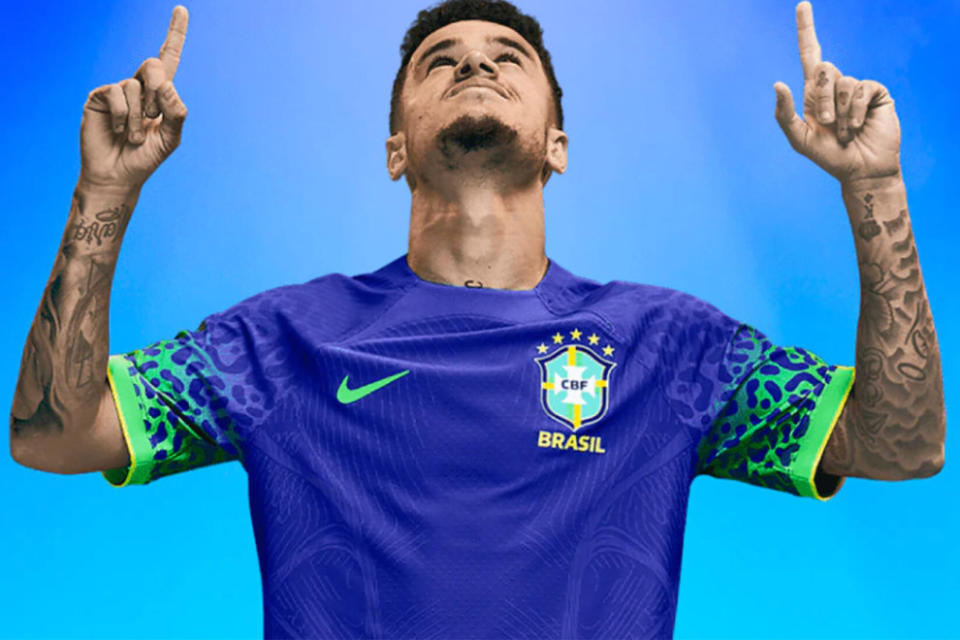 10 best kits uniforms fifa world cup football soccer home away japan france mexico denmark portugal south korea brazil Belgium croatia england