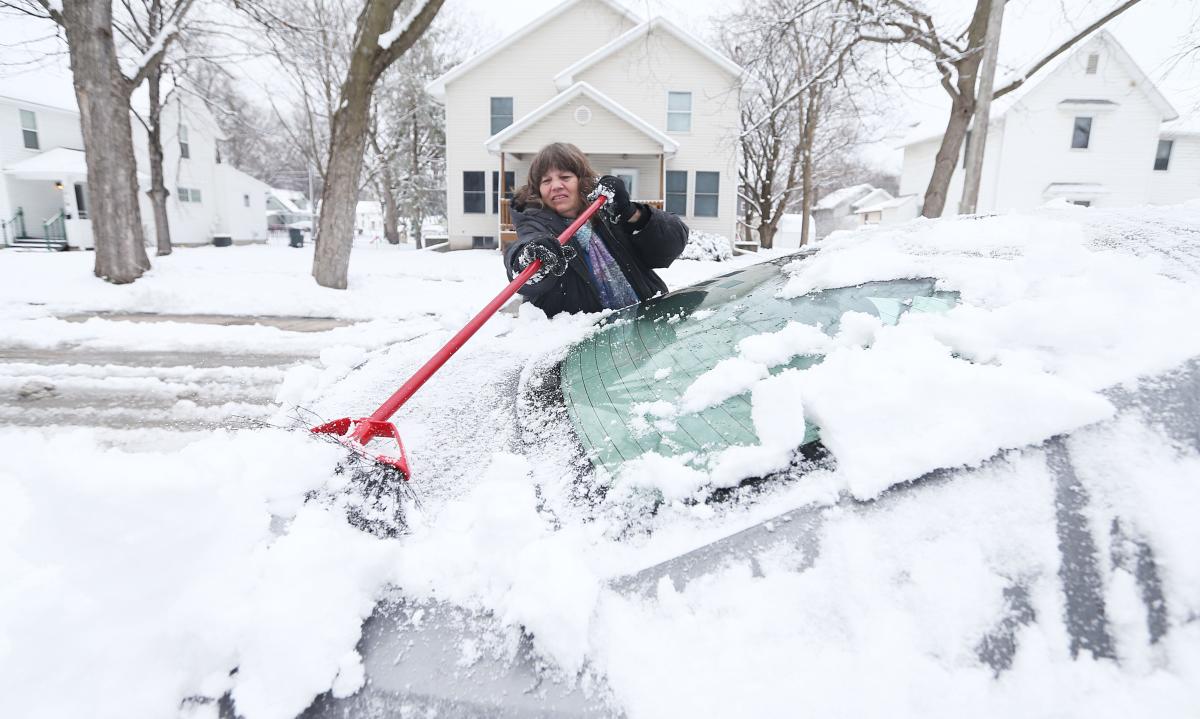 Finland's extreme cold freezes even boiling water thrown in the