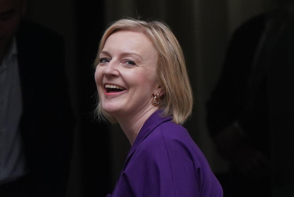 Liz Truss arriving at the Conservative Campaign Headquarters (CCHQ) in London, following the announcement that she is the new Conservative party leader, and will become the next Prime Minister. Picture date: Monday September 5, 2022.