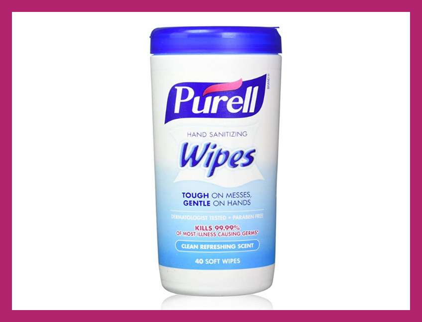 Purell Hand Sanitizing Wipes—40 count. (Photo: Amazon)