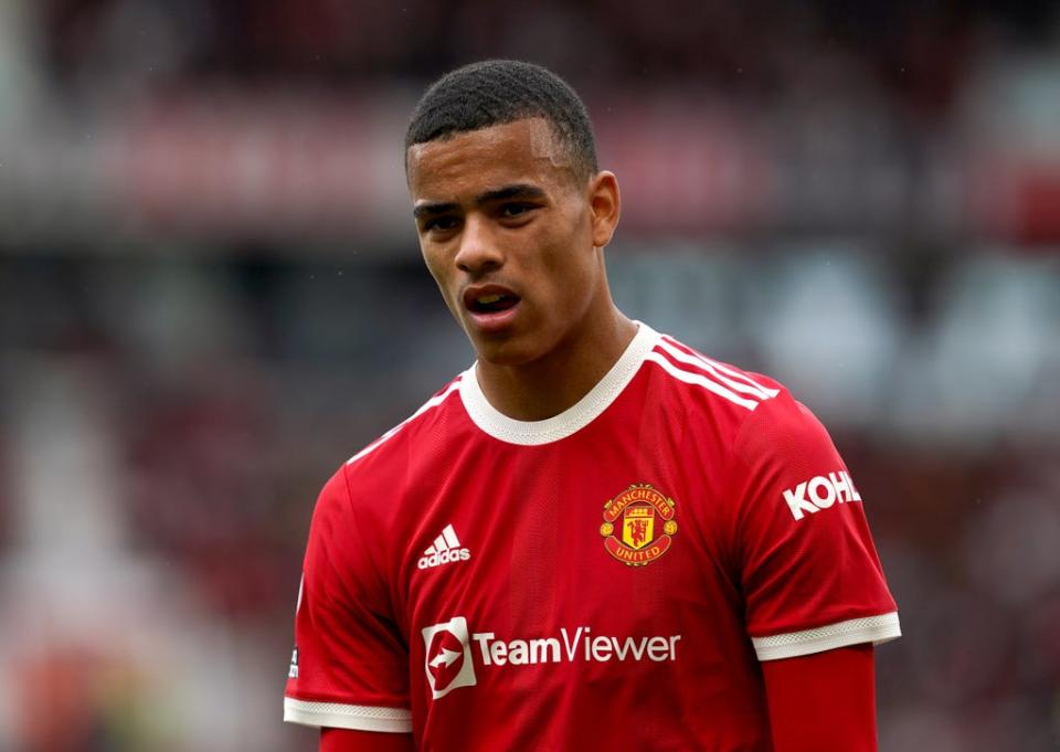 Mason Greenwood has been arrested on suspicion of rape and assault (Martin Rickett/PA) (PA Wire)