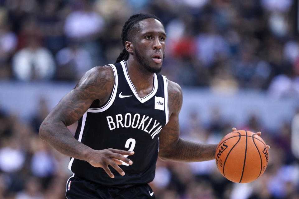 The Nets acquired Taurean Prince in an offseason deal that helped clear cap space for Kevin Durant and Kyrie Irving. (Zhong Zhi/Getty Images)