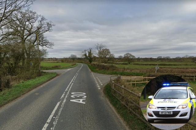 Crash on A30 Shaftesbury Road <i>(Image: Google Maps)</i>