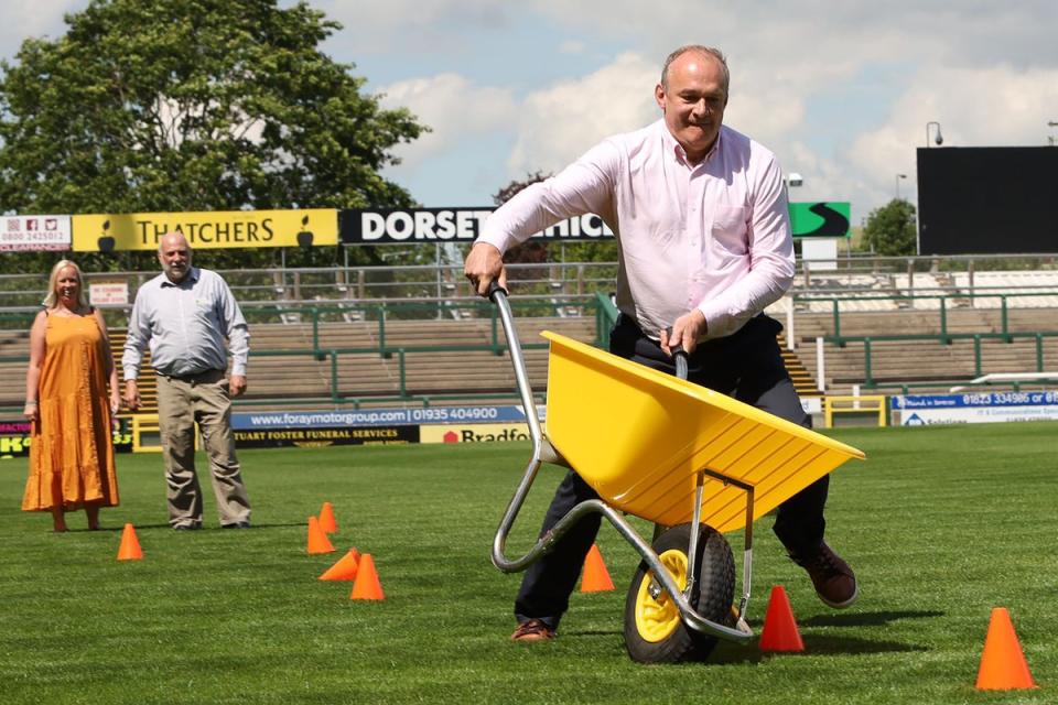 Leader of the Lib Dems Sir Ed Davey (Will Durrant/PA Wire)