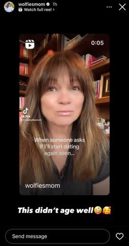 <p>Valerie Bertinelli/Instagram</p> Valerie Bertinelli Teases That She's Dating Again