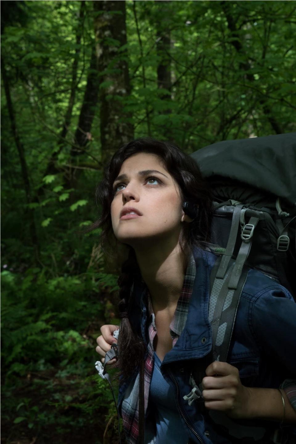 Callie Hernandez as Lisa Arlington in “Blair Witch.” (Clover Films)