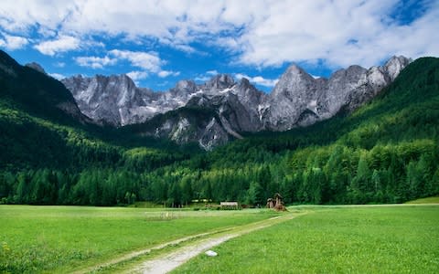 The tourist board is keen to extol the virtues of the Julian Alps - Credit: istock