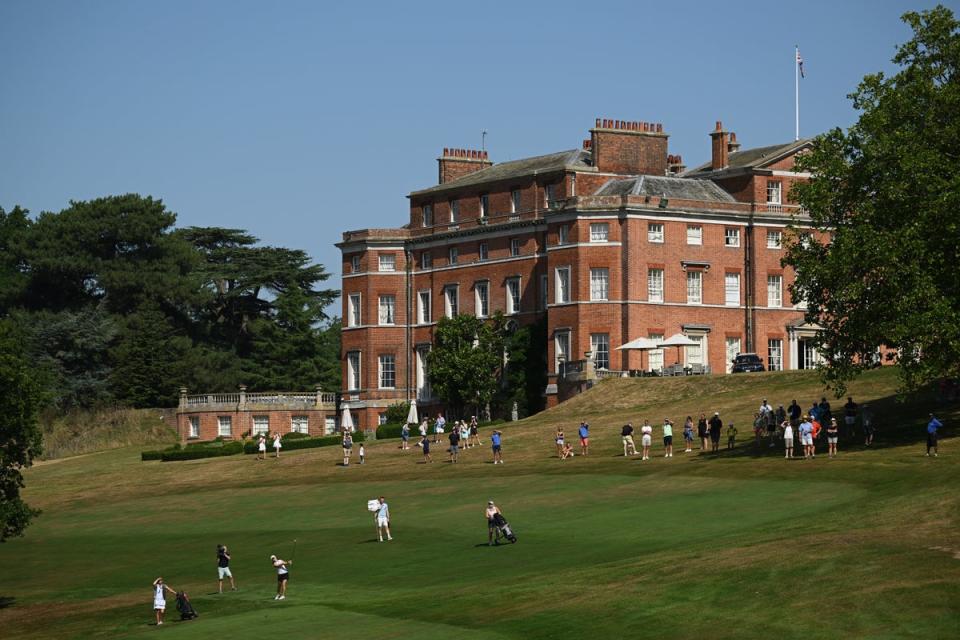 Brocket Hall is owned by Lord Charlie Brocket who has leased it to a German consortium (Getty Images)