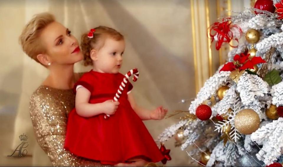 Monaco Twins Jacques and Gabriella Star in Christmas Portrait